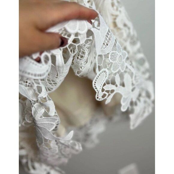 Cabi Lace Overlay Cami Ivory Size Medium Lined Adjustable Style #5254 Women’s - Picture 6 of 8